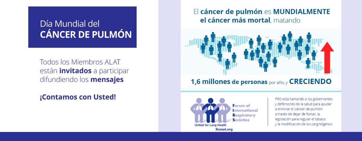 En #WLCD, nos unimos a <a href="/lungfirst/">Lungfirst</a> celebrando a supervivientes y fomentando conciencia del impacto de esta enfermedad bit.ly/WLCD2017