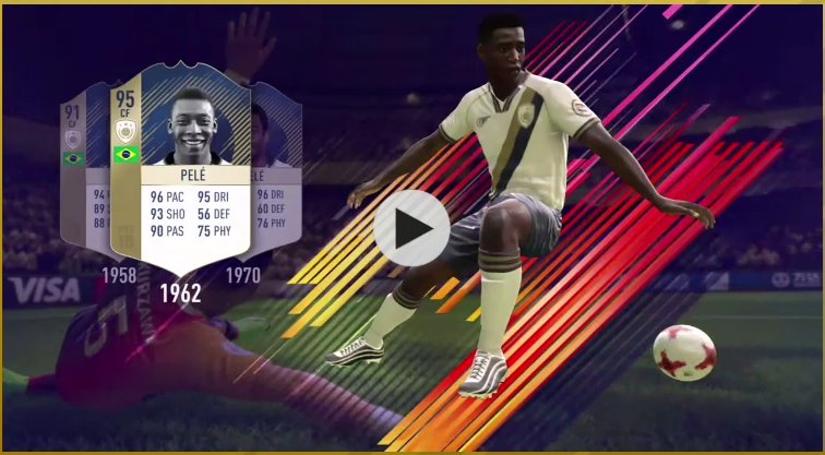 esmaxibarrios's tweet photo. Pelé 🇧🇷

Versiones en #FIFA18 

Media 98 (1970)
Media 95 (1962)
Media 91 (1958) https://t.co/PVlcJzyghm