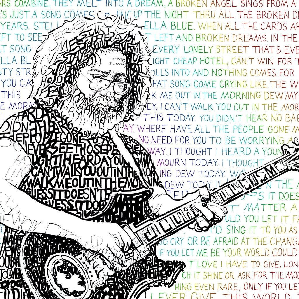 Jerry Garcia would have been 75 today...happy birthday!!! 