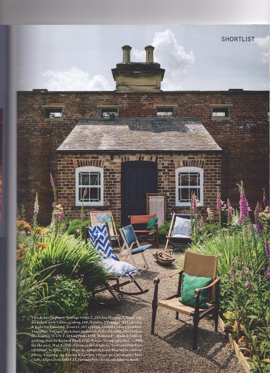 StudioWawa's tweet photo. A wonderful piece By Maude Smith "The World of Interiors" magazine 
Called "Summer Session" https://t.co/Wt038DCOKA