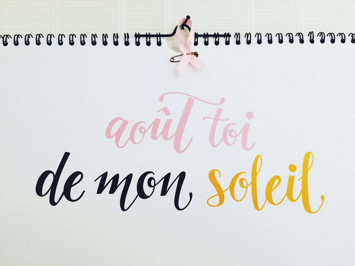 Okay?! #aoutbaby ☀️
Calendrier : <a href="/csejean/">Christine Sejean</a>