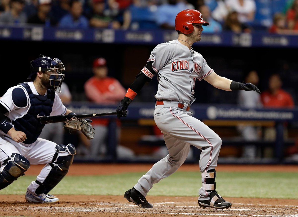 Reds's tweet photo. #Reds have recalled OF Jesse Winker from the Triple-A @LouisvilleBats. https://t.co/NmailoFbEX
