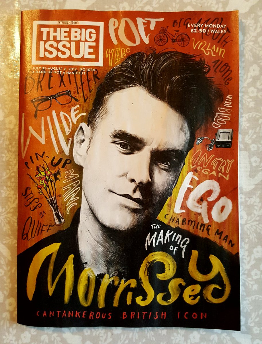 dandy_ally's tweet photo. Big Issue #thesmiths #morrissey 🖤 https://t.co/MIARfjjkqB