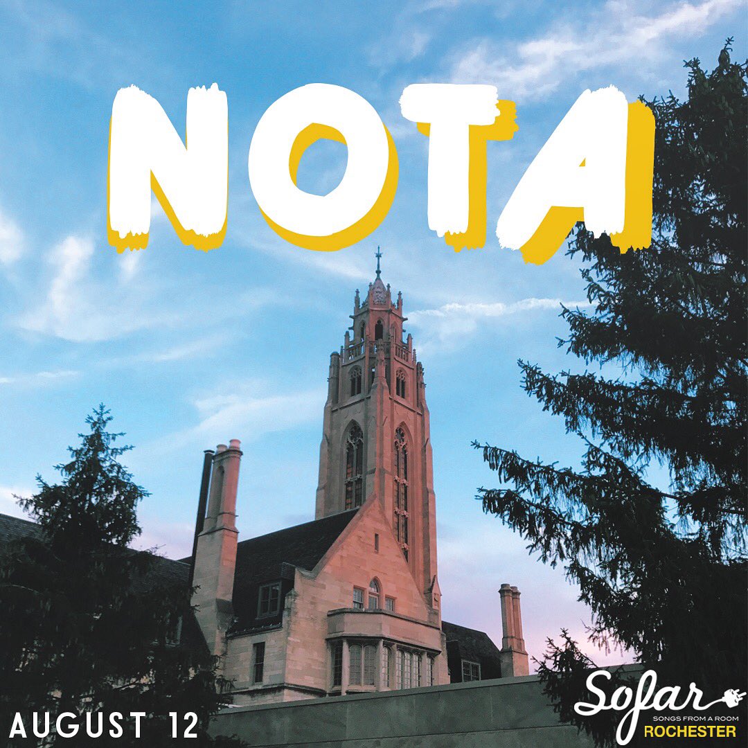 SofarSoundsRoc's tweet photo. We're coming for your next #NOTA 🎨🎸🥁 Join us for the August edition of #SofarROC in one of our favorite hoods https://t.co/5KrDAryubW #ROC https://t.co/Z19Fqbe40q