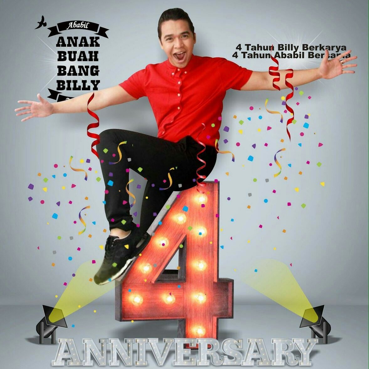 Demi Abang <a href="/bangbily/">Billy Syahputra</a>  kita rela duduk di kereta15 jam surabaya jakarta🚃 #4everwithBillySyahputra