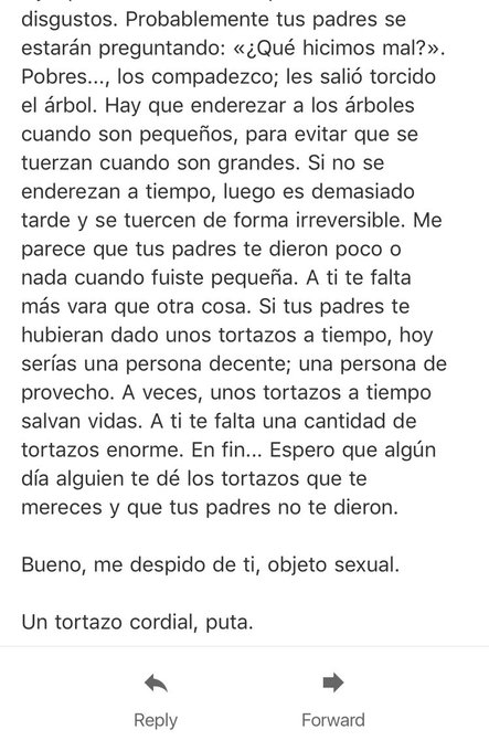 Para los que me dec&iacute;s que no hay violencia contra las TS...Tal vez sea &eacute;l quien se merezca "un tortazo<a href="/tag/rt"class="tags"><span>#rt</span></a>