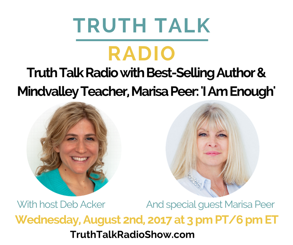 DeborahAcker's tweet photo. Want to be happy &amp; feel like you've tried everything? This may be what's missing! Join me w/ @MarisaPeer tomorrow: https://t.co/CALcOL1dNi https://t.co/HunPlWtO2X