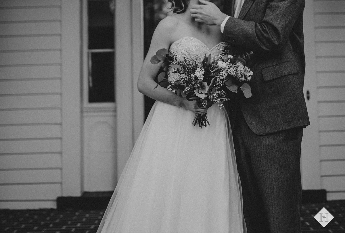 Love is patient. Love is kind. 💜 See more from this beautiful shoot on <a href="/WeddingWire/">WeddingWire</a> --> dld.bz/fXFv6 #bridal #bridalfashion