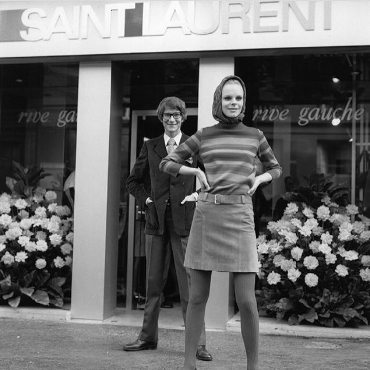 Happy birthday to my beloved Yves Saint Laurent and i can\t wait until i\m able to dress myself fully in YSL 