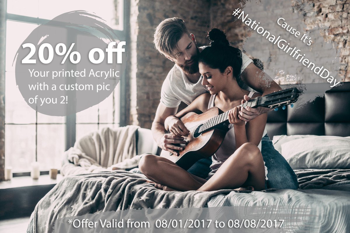 helloprintingfl's tweet photo. Spark up your girlfriend's day by surprising her with a high-quality #photo of you two ❤️ #acrylicprint #nationalgirlfriendday #promo #miami https://t.co/hR9CwAthE9