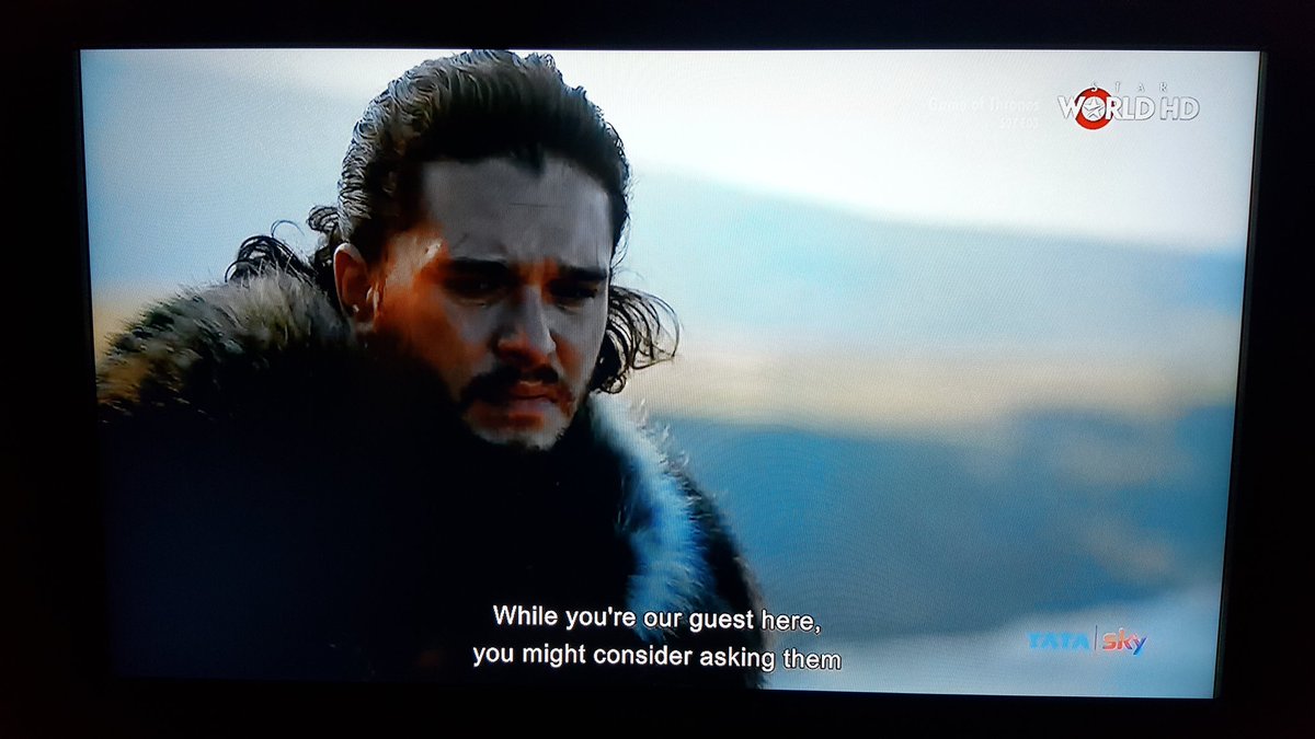 SinghSishu's tweet photo. The moment everyone has been waiting for is Done The @Daenerys &amp;The King in The North finally meet.And alie is Done #GOT7onSW
#GameofThrones https://t.co/yxITEUUIHg