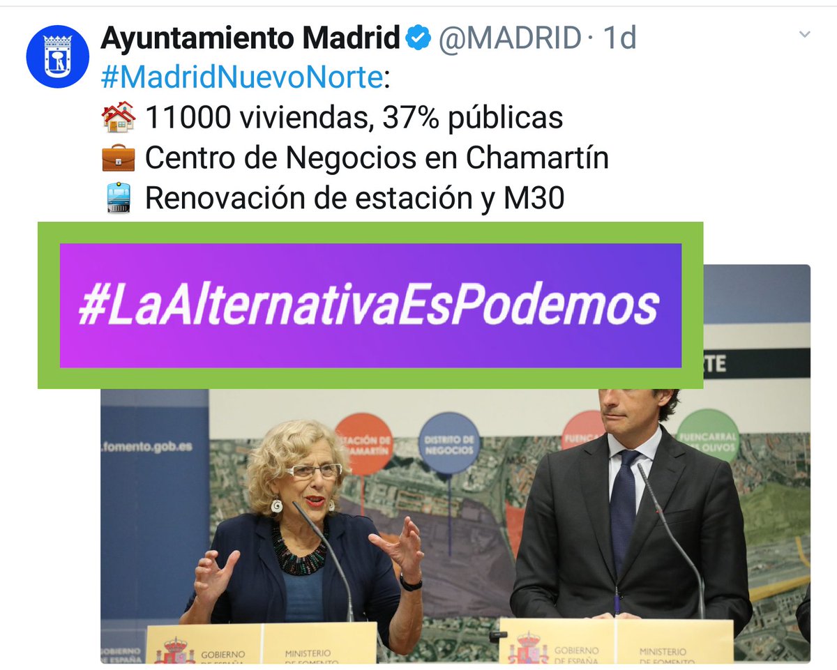 Tesa29053098's tweet photo. #LaAlternativaEsPodemos los ayuntamientos del cambio gestionan mejor y sobre todo NO ROBAN https://t.co/UVO3WfwddL