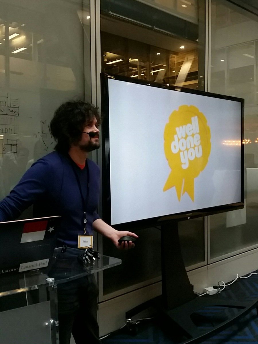vinteandreea's tweet photo. Great work out with @robertharte at #StartTLV pitch night! 😁 Very interesting idea and highly entertaining presentation #teamTOR #voteTOR https://t.co/ana9JnSNSk