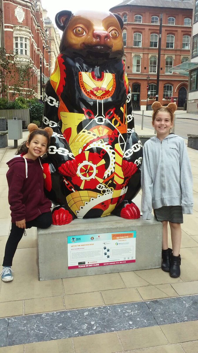 TransportForWM's tweet photo. Please RT our fundraising page @BearHettie ! Goldilocks and the #NWMbears are on a @TheBigSleuth 100 bear challenge! https://t.co/VHf8elY4Jp https://t.co/t3CauQJp5e