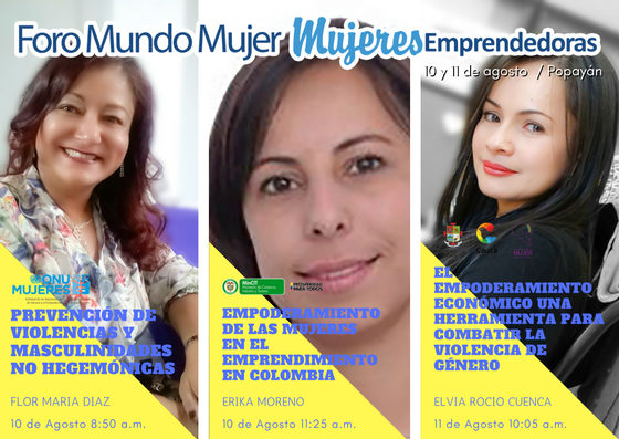 FunMundoMujer's tweet photo. La prevención de violencias y el empoderamiento empresarial y económico, temas claves en el #ForoMundoMujer.
Inscripciones gratuitas. https://t.co/XuFu1FmJY4