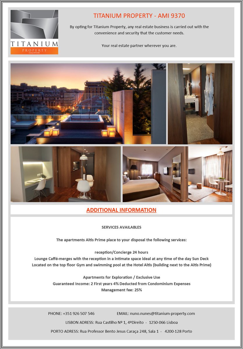 Investment in Lisbon