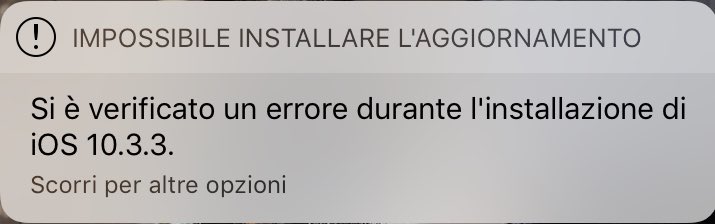 SQueenMary's tweet image. Per quale motivo questo aggiornamento non va? Qualcuno sa dirmi? Grazie #apple #iphone6 #helpapple #help