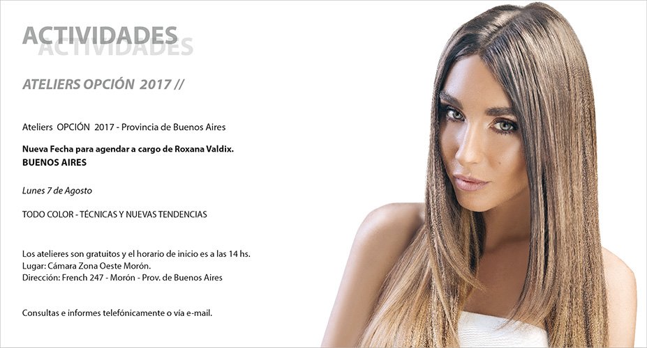 OpcionSalon's tweet photo. Lunes 7 de Agosto atelier #OpciónSalón en Morón. Entrada libre y gratuita #BuenMartes #peluqueria #cabello
Info en: https://t.co/5aURC6FUq6 https://t.co/qCiLfXaIFH