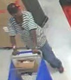 Academy Sports shoplifter. Call Inv J Kramer 864-503-4645 or email jkramer@spartanburgcounty.org if you know who he is.