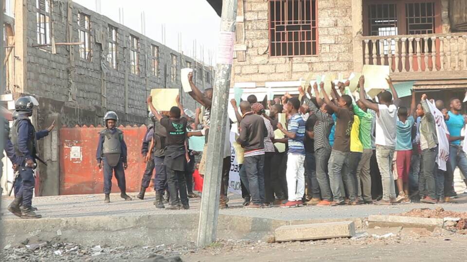 Nous (le peuple Congolais) avons à nouveau démontré notre détermination et notre dignité face à un pouvoir illégitime et oppresseur. 2/3