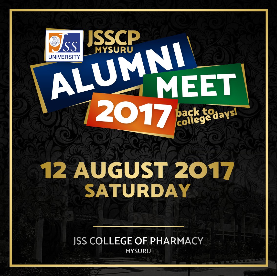 The #JSSCPAlumniMeet 2017 is 10 days away! Retweet if you're excited to be a part of the amazing JSSCP family!