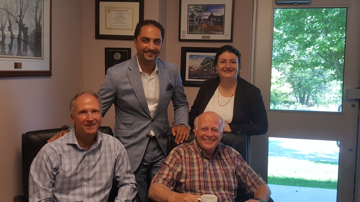 TheReal_TRREB's tweet photo. Thank you Mayor @TonyVanBynen for a great discussion on real estate and housing issues in #Newmarket. #TREBGR https://t.co/J7kBda9vAS
