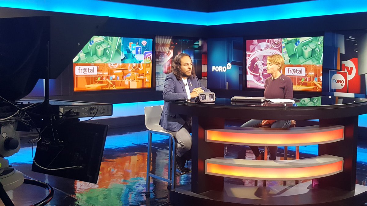 DreamoVr's tweet photo. En punto de las 4pm estaremos platicando de #Dreamo y @RestoreCoral en @Ftv_Fractal @Foro_TV Sintonicen. https://t.co/elfBql6aUT
