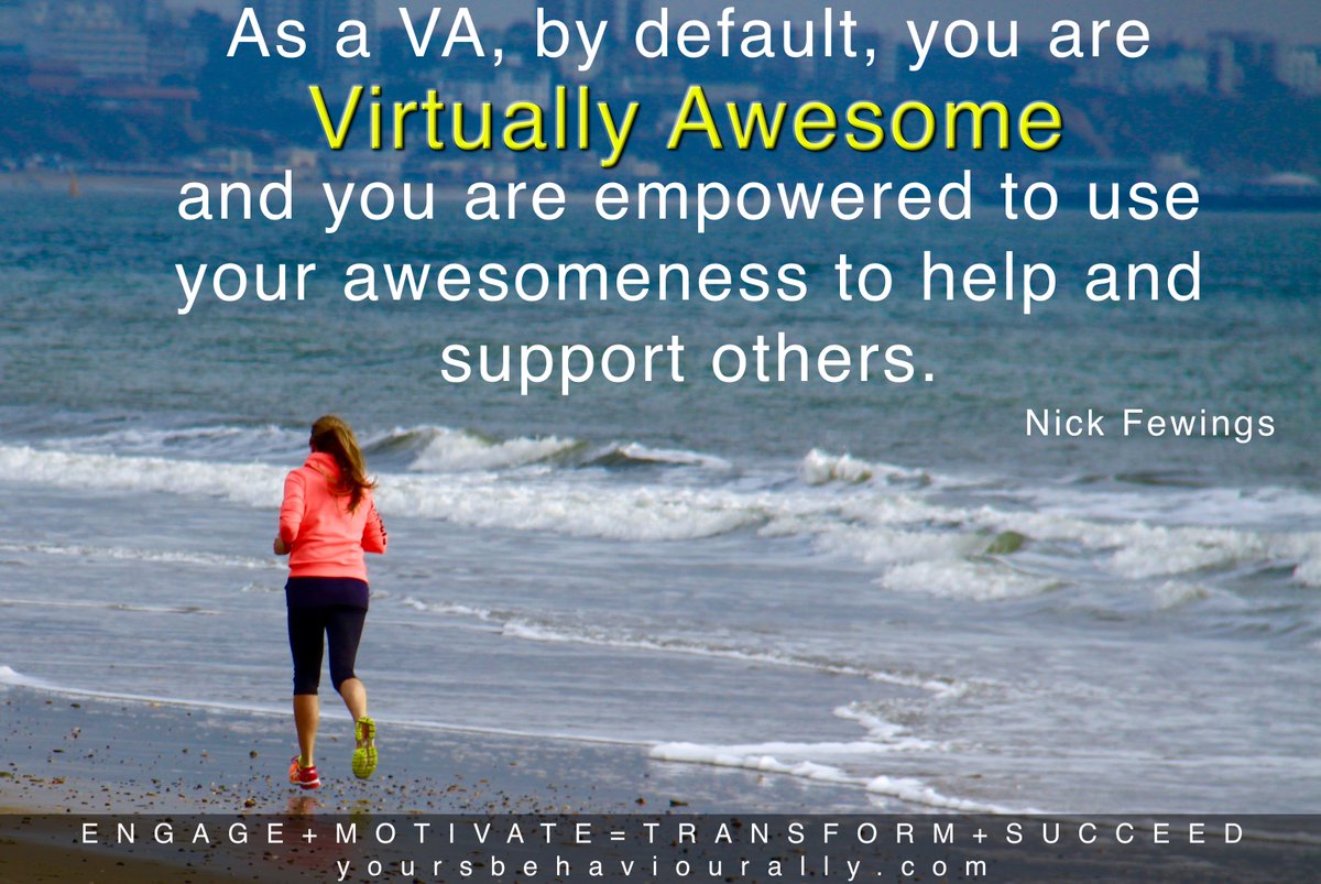 CharlotteWibb's tweet photo. RT @Nick_Fewings As human beings, we are very visual, so here's one to start the evening #vipvachat https://t.co/eV1ccAKcsW