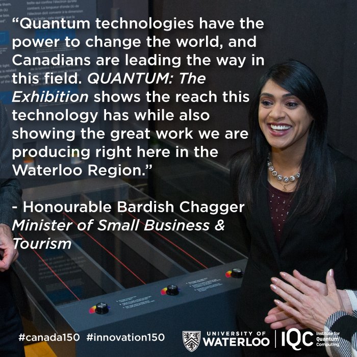 quantumexhibit's tweet photo. #QUANTUM will change our world. See the exhibit @TELUS_Spark. #canada150 #innovation150 #quantumYYC https://t.co/wcUV8ZytPJ