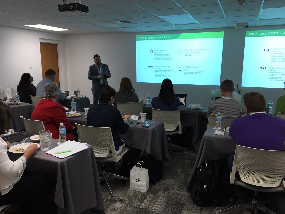 PensionProSoft's tweet photo. Special thanks to @mtrustcompany and @Mike_Kelly1204 for sponsoring the 2017 PensionPro User Group Meeting! #ImAPro https://t.co/FdAwK1S3i6