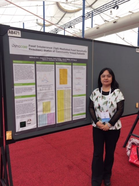 Dynacare's tweet photo. Visitez la Dre Li, scientifique @Dynacare, à la séance d’affiche de #2017AACC pour découvrir sa recherche sur la #sensibilitéalimentaire https://t.co/1KVjEP89jm