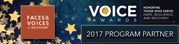 FACESandVOICES's tweet photo. #facesandvoices is a proud program parter for the @samhsagov #VoiceAwards. Held on August 16 online & in-person! #recoveryleaders https://t.co/RNy0e0EJrk