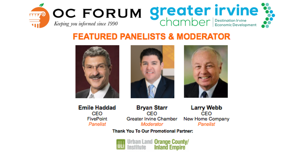 IrvineChamber's tweet photo. Join leading developers on 8/24 as they engage in a provocative discussion of #housinganddevelopment issues: https://t.co/XsxryQmG3Q. https://t.co/SaLGdnW78g