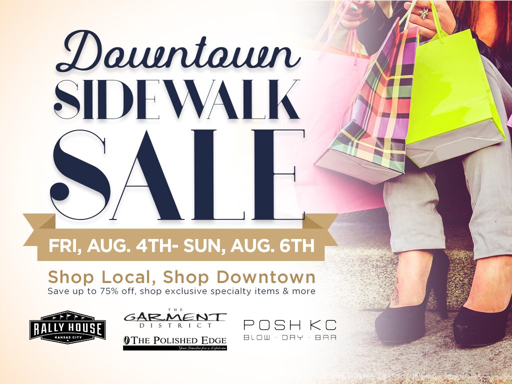 Grab your girlfriends &amp; join us this wkd for our Downtown Summer Sidewalk Sale! Details here: bit.ly/2w39Oi5 #NationalGirlfriendDay