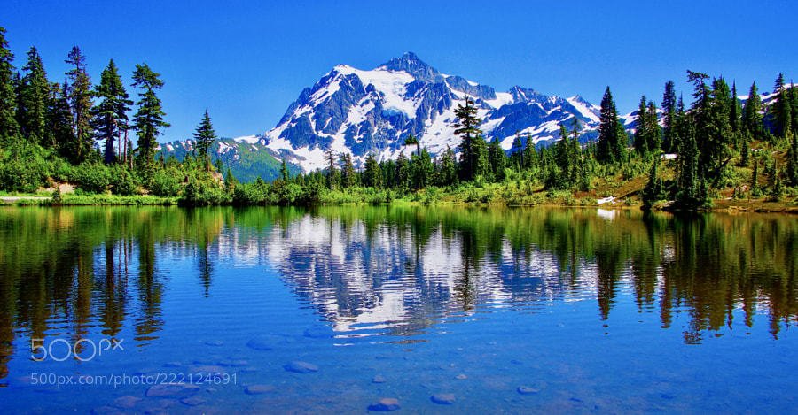 #Photography | Beautiful “Picture Lake” WA | #PhotoOfTheDay #Travel #Photo