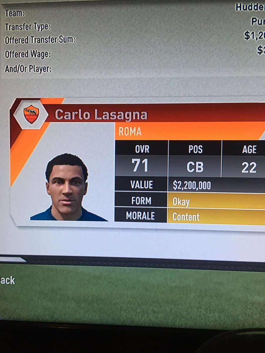 When you cant think of an Italian name