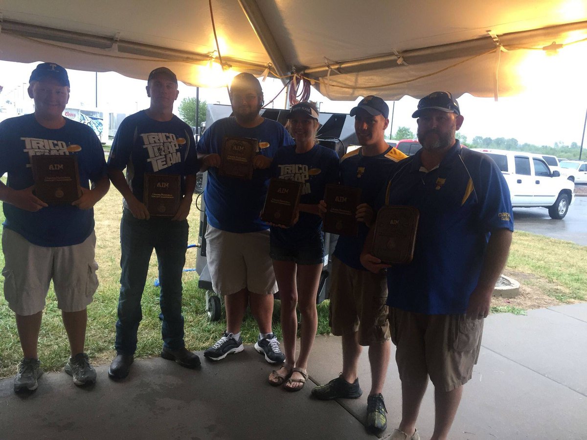 tricobbffacoach's tweet photo. #tricopioneers. Congrats to the FFA Trap team for placing 1st at the AIM National Shoot today. https://t.co/Ohzzt5zqC6