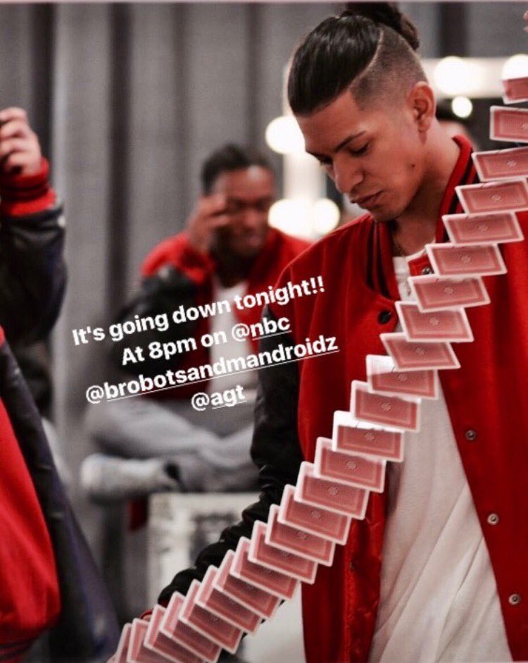 BAMDance's tweet photo. @AGT Will we make the cut?! TUNE IN TO NBC NOW IF YOU'RE ON THE EAST COAST!!! #AGT12 #Brobots #Mandroidz #Dance https://t.co/08G9ZCywtv