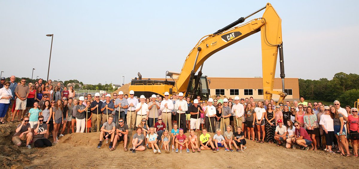 swchsstars's tweet photo. We love our community & can't wait to open the expansion next fall!! Thanks for joining us tonight! #SWBuildingExpansion #SWCHSstars https://t.co/PofPEV6oS8