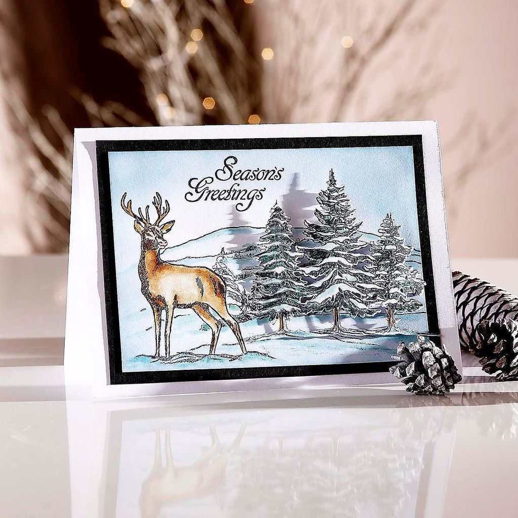 What a beautiful #winter scene! ❄️ #HSNCrafts