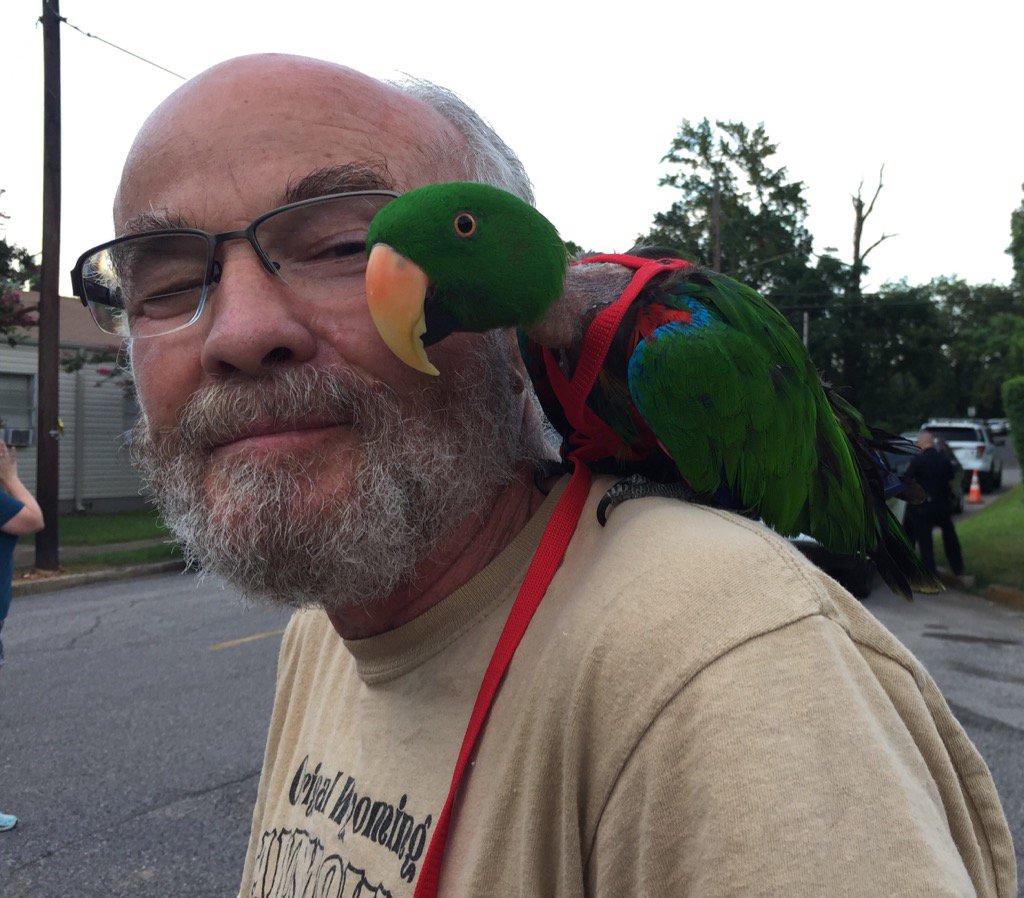 Castor and his Dad Mr. Benjamin "chillin'
