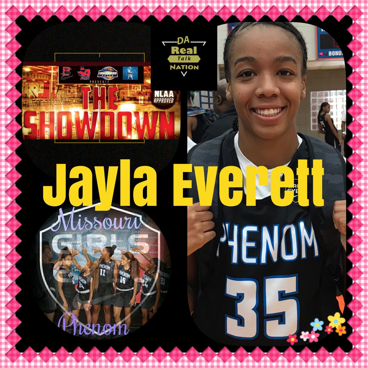 PaulMDaRealTalk's tweet photo. @UrbanEliteGirls SHOWDOWN IN TX LIVE: @MissouriPhenom EYBL 5'10 JAYLA EVERETT (Kirkwood'18)  great 🏀&amp; passing, but can SCORE too #DaRealTalk https://t.co/e2nEIPzjpp