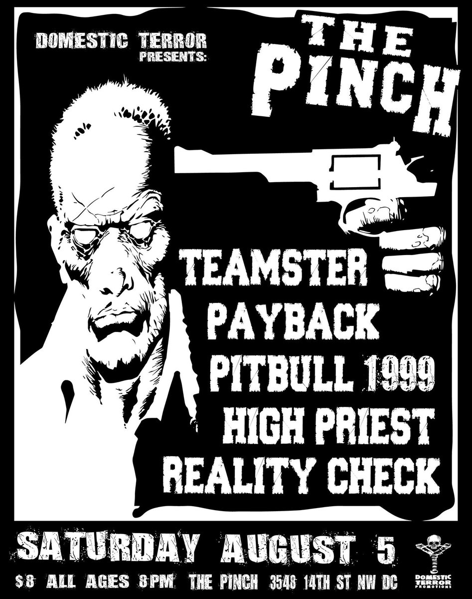 Check it. We're playin with our friends in Payback and a few others in DC this Saturday.