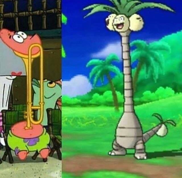 Who wore it better rt for patrick fav for exeggutor!
