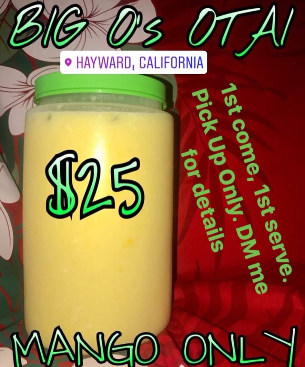 sione_manoa's tweet photo. Polynesian Mango Otai. #GetItWhileItLast🔥💦 https://t.co/NwLZ3XEWnR