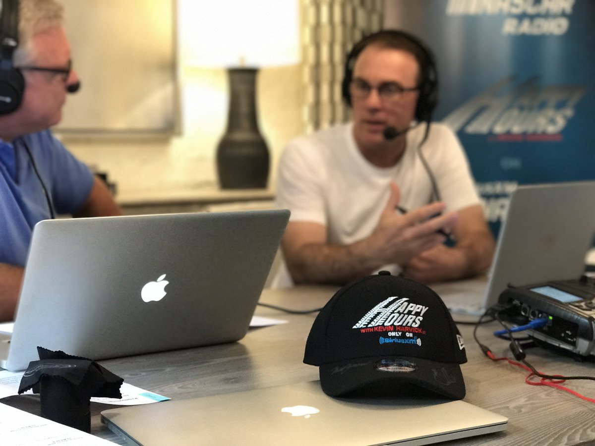 KevinHarvick's tweet photo. Thanks to everyone who tuned into #HappyHours tonight. RT &amp; follow me to win this signed hat. 1 follower picked after 4 PM ET tomorrow. https://t.co/3XhX7HWvxT