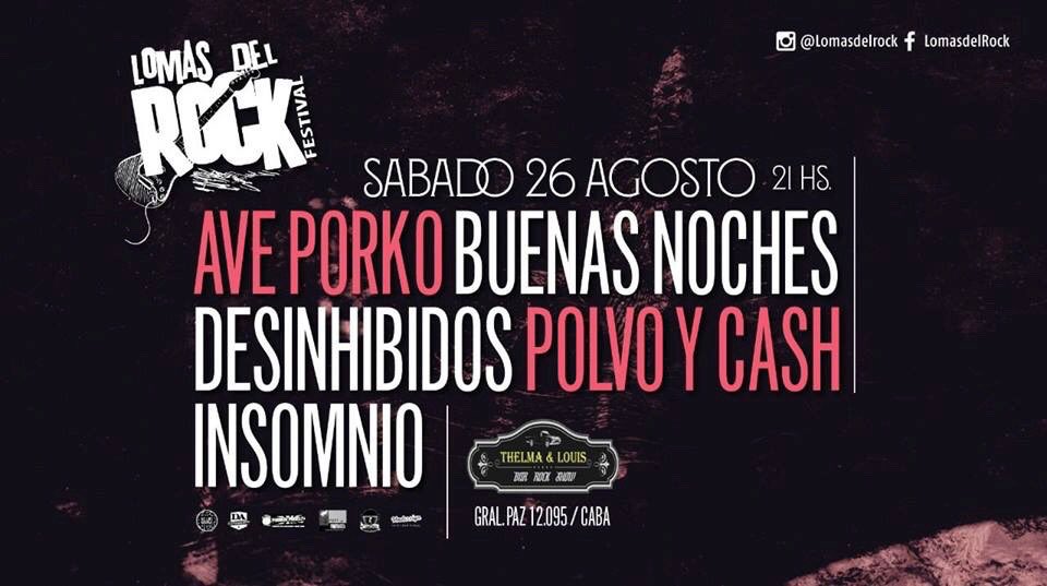 Sábado 26 de Agosto presentamos #Consecuencias en Zona Oeste ⤵️⤵️⤵️
Pedinos tus entradas 🎉💿🎸