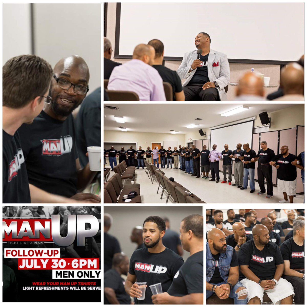 ifollowRNCC's tweet photo. The Recap of the Man Up Conference had a room full of champions! #ManUpConference #JCM #accountability https://t.co/QpPHdVkSW0