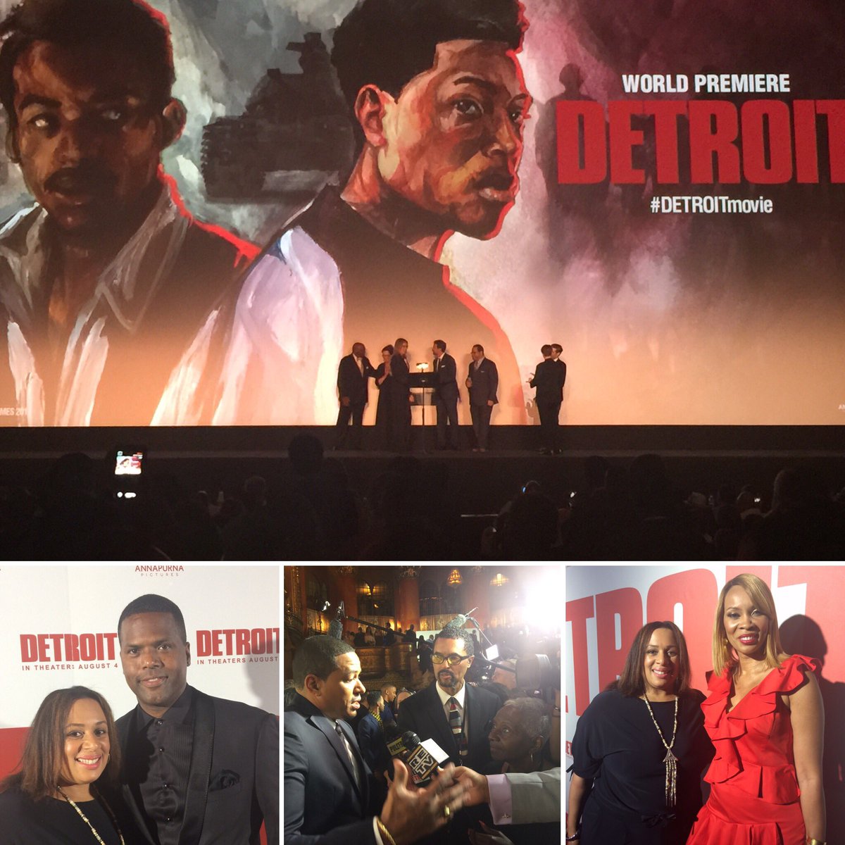 DonDavisLegacy's tweet photo. In select theaters NOW! Pics from @DetroitMovie red carpet premiere. The late #DonDavis once managed the #Dramatics &amp; produced many songs. https://t.co/ntmylTbZxv