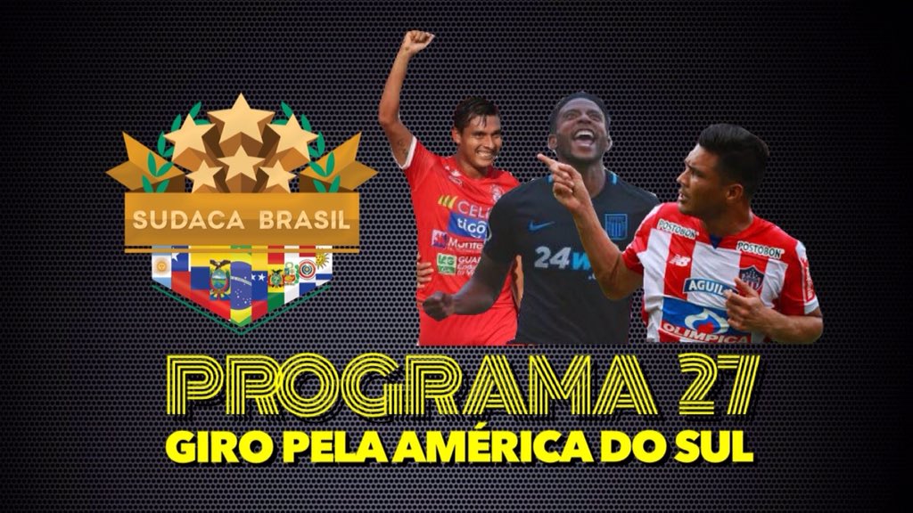 Novo programa: youtu.be/mWKa6q4TaHM. Alianza liderando no PER. Santa Fe 100% na COL. Volta do CHI e BOL.